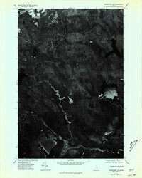 WEIR POND, ME HISTORICAL MAP GEOPDF 7.5X