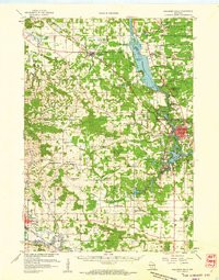WISCONSIN DILLS, WI HISTORICAL MAP GEOPD