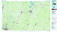 HENDERSON, NC HISTORICAL MAP GEOPDF 30X6