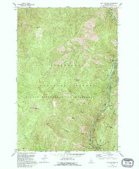 SPOT MOUNTAIN, ID HISTORICAL MAP GEOPDF