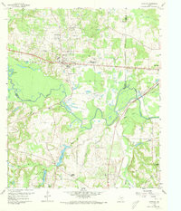 HAWKINS, TX HISTORICAL MAP GEOPDF 7.5X7.