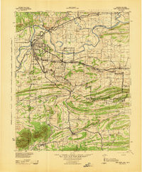 FORT SMITH, AR-OK HISTORICAL MAP GEOPDF