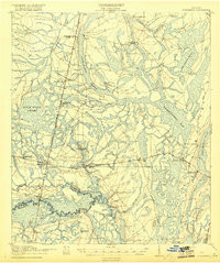 HORTENSE, GA HISTORICAL MAP GEOPDF 15X15