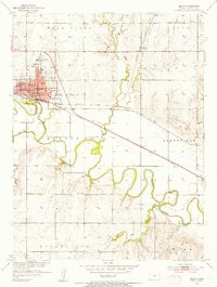BELOIT, KS HISTORICAL MAP GEOPDF 7.5X7.5