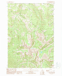 MOGG MOUNTAIN, ID HISTORICAL MAP GEOPDF