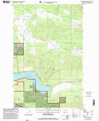 MCGREGOR PEAK, MT HISTORICAL MAP GEOPDF