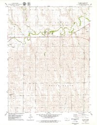 CALVERT, KS HISTORICAL MAP GEOPDF 7.5X7.
