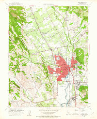 NAPA, CA HISTORICAL MAP GEOPDF 7.5X7.5 G