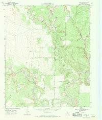 SPUR SW, TX HISTORICAL MAP GEOPDF 7.5X7.