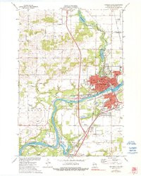 CHIPPEWA FALLS, WI HISTORICAL MAP GEOPDF