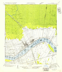 LUTCHER, LA HISTORICAL MAP GEOPDF 7.5X7.