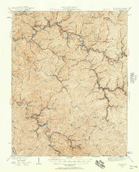 WELCH, WV-VA HISTORICAL MAP GEOPDF 15X15