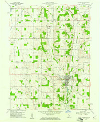 HAGERSTOWN, IN HISTORICAL MAP GEOPDF 7.5