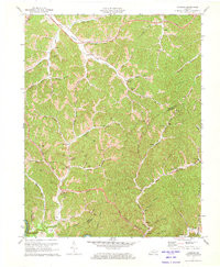 LANDSAW, KY HISTORICAL MAP GEOPDF 7.5X7.