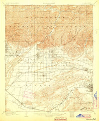POMONA, CA HISTORICAL MAP GEOPDF 15X15 G