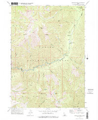 SWANHOLM PEAK, ID HISTORICAL MAP GEOPDF