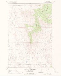 HOT SPRINGS NE, MT HISTORICAL MAP GEOPDF