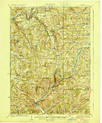 ELLICOTTVILLE, NY HISTORICAL MAP GEOPDF