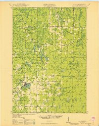 RIB LAKE, WI HISTORICAL MAP GEOPDF 15X15