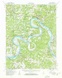 ALTON, KY-IN HISTORICAL MAP GEOPDF 15X15