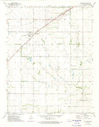 PARTRIDGE, KS HISTORICAL MAP GEOPDF 7.5X