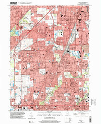 HARVEY, IL HISTORICAL MAP GEOPDF 7.5X7.5