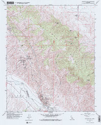 CALIENTE MOUNTAIN, CA HISTORICAL MAP GEO