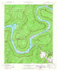 WAUHATCHIE, TN HISTORICAL MAP GEOPDF 7.5