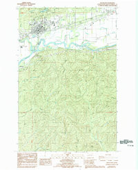 MONTESANO, WA HISTORICAL MAP GEOPDF 7.5X