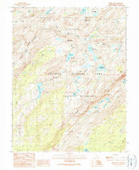 KIBBIE LAKE, CA HISTORICAL MAP GEOPDF 7.