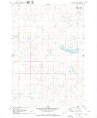 HOSMER NW, SD HISTORICAL MAP GEOPDF 7.5X