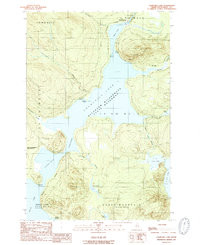 CHURCHILL LAKE, ME HISTORICAL MAP GEOPDF