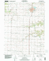 ROSEVILLE, IL HISTORICAL MAP GEOPDF 7.5X
