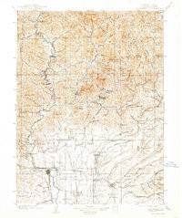 REDDING, CA HISTORICAL MAP GEOPDF 30X30
