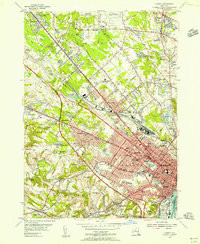ALBANY, NY HISTORICAL MAP GEOPDF 7.5X7.5