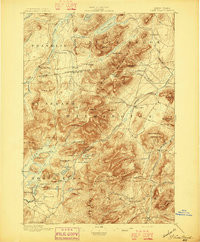 LAKE PLACID, NY HISTORICAL MAP GEOPDF 15