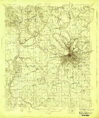 MONTGOMERY, AL HISTORICAL MAP GEOPDF 15X
