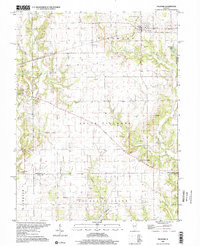 FILLMORE, IL HISTORICAL MAP GEOPDF 7.5X7