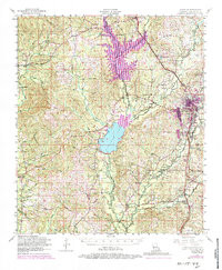 LEESVILLE, LA HISTORICAL MAP GEOPDF 15X1