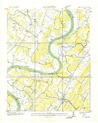 DECATUR, TN HISTORICAL MAP GEOPDF 7.5X7.
