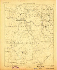 GREENFIELD, MO HISTORICAL MAP GEOPDF 30X