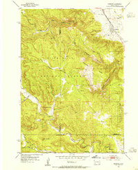 PIEDMONT, SD HISTORICAL MAP GEOPDF 7.5X7