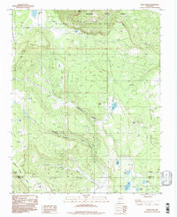 WHITE PEAK, NM HISTORICAL MAP GEOPDF 7.5
