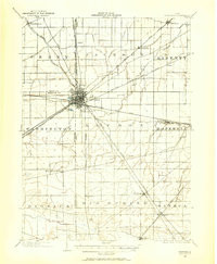 FOSTORIA, OH HISTORICAL MAP GEOPDF 15X15