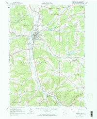 FRANKLINVILLE, NY HISTORICAL MAP GEOPDF