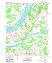 LITTLE CYPRESS, KY-IL HISTORICAL MAP GEO