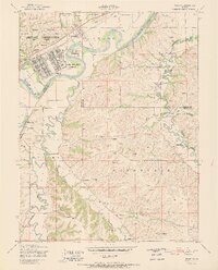 OGDEN, KS HISTORICAL MAP GEOPDF 7.5X7.5