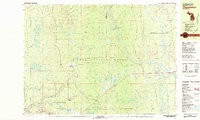THOMASTON, MI HISTORICAL MAP GEOPDF 7.5X