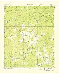 OVILLA, TN HISTORICAL MAP GEOPDF 7.5X7.5