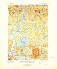 FRYEBURG, ME-NH HISTORICAL MAP GEOPDF 15